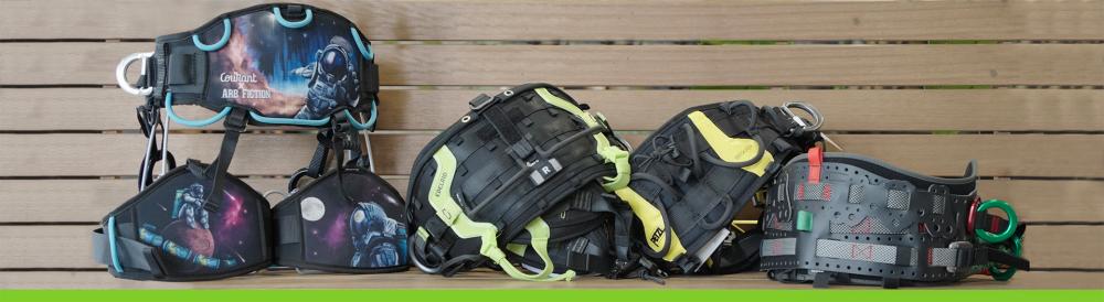 climbing harnesses